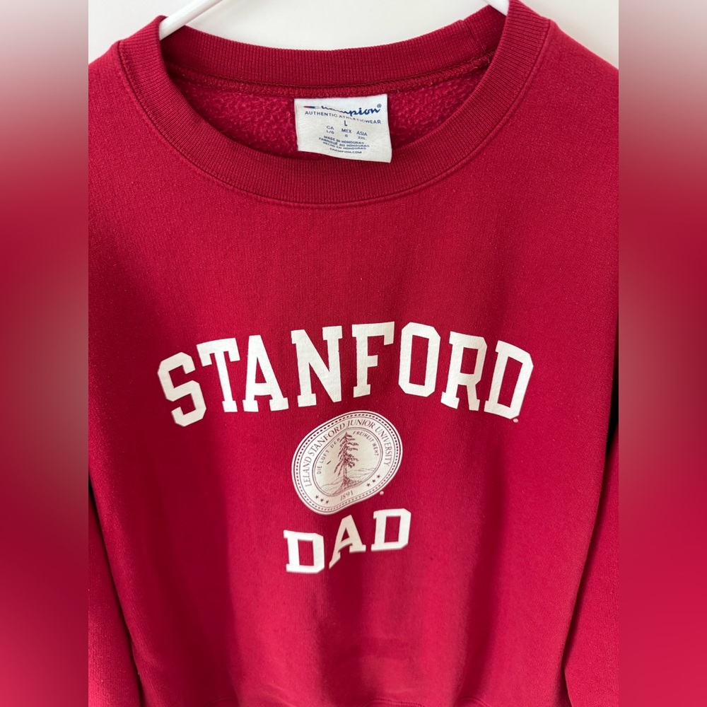 Vintage Champion Stanford Dad Sweatshirt - Picture 3 of 4